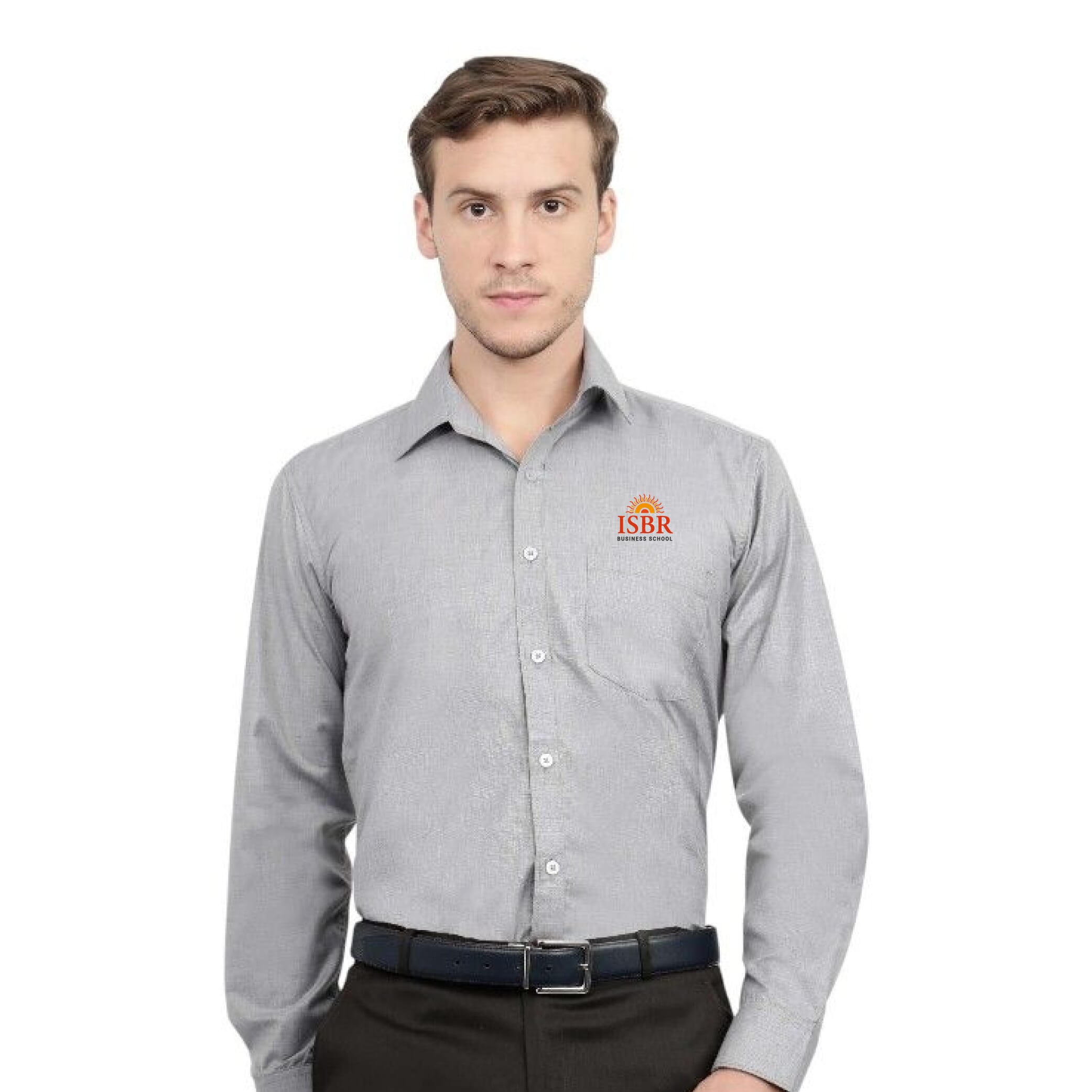 Scott Formal Shirt- Dark Grey